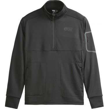 Veste Picture Bake Grid 1/4 Fleece 2024 Black