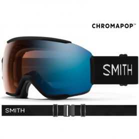 Masque Smith Sequence OTG Black Chromapop Pro Photochromic Blue Mirror