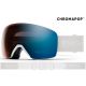 Masque Smith Skyline White Vapor Photochromic Chromapop Pro Blue Mirror