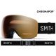 Masque Smith Skyline Black Photochromic Chromapop Pro Gold Mirror