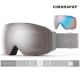 Masque Smith I/O Mag 2025 Cloudgrey Chromapop Sun Platinum Mirror