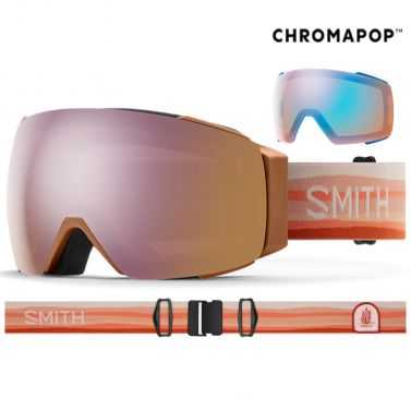 Masque Smith I/O Mag 2025 Mirage Chromapop Everyday Rose Gold Mirror