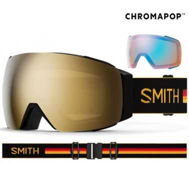 Masque Smith I/O Mag 2025 Speed Racer Chromapop Sun Black Gold Mirror