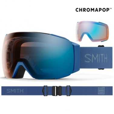 Masque Smith I/O Mag 2025 True Blue Photochromic Chromapop Pro Blue Mirror