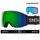 Masque Smith I/O Mag XL 2025 Black Chromapop Sun Green Mirror