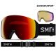 Masque Smith 4D Mag XL 2025 Black Chromapop Sun Red Mirror